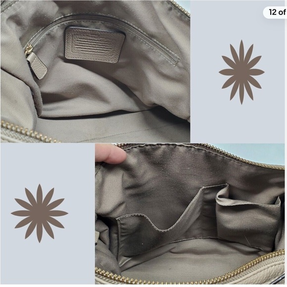 Authentic Coach Charlie Shoulder Bag in pebbled leather - Picture 11 of 11